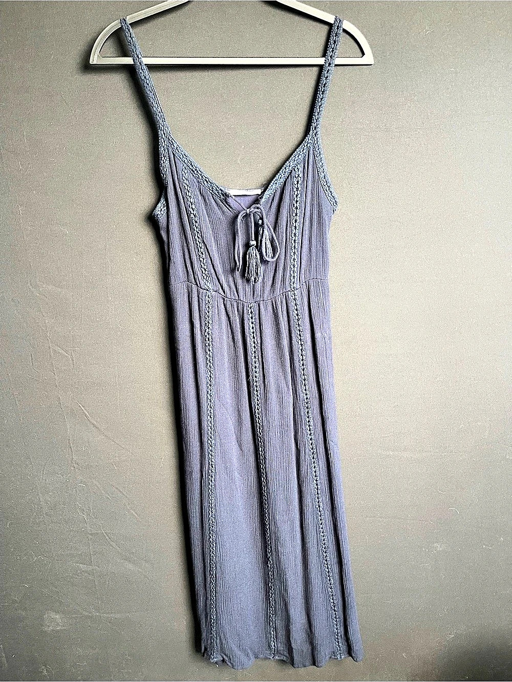 Victoria and Sophia Navy Mini Boho Dress